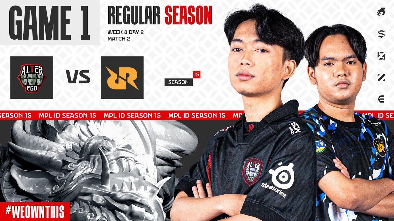 Hasil RRQ vs Alter Ego Hari Ini MPL ID Season 15 Pekan Kedelapan