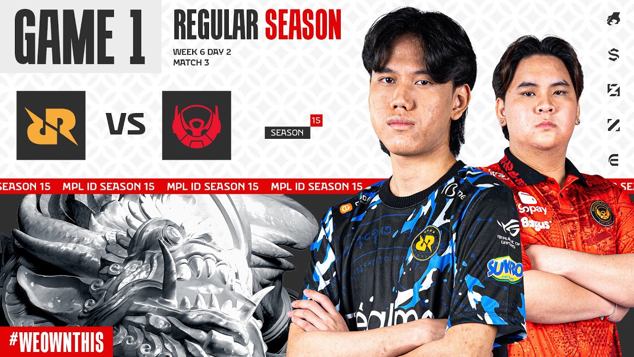 Hasil RRQ vs Bigetron Hari Ini MPL ID Season 15 Pekan Keenam