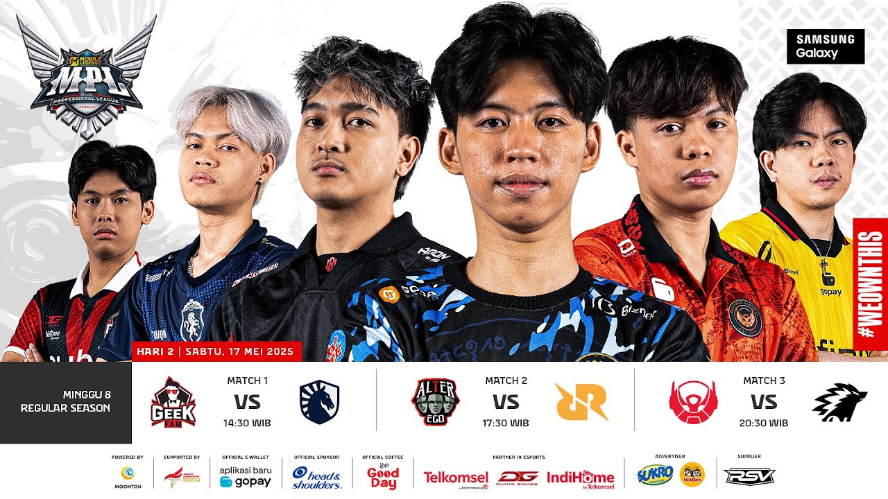 Hasil Team Liquid ID vs Geek Fam Hari Ini MPL ID Season 15 Pekan Kedelapan